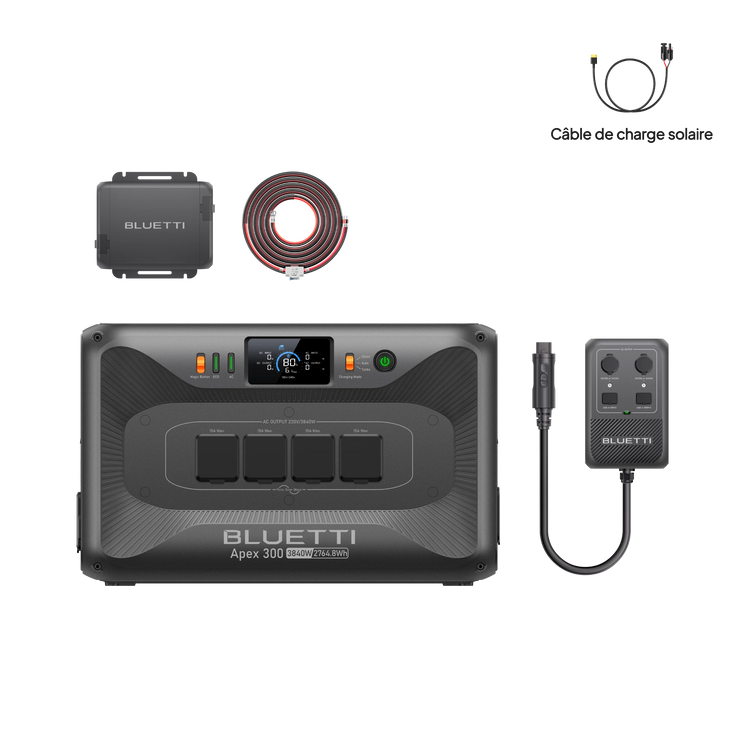 BLUETTI Apex 300+Hub D1+Charger 1