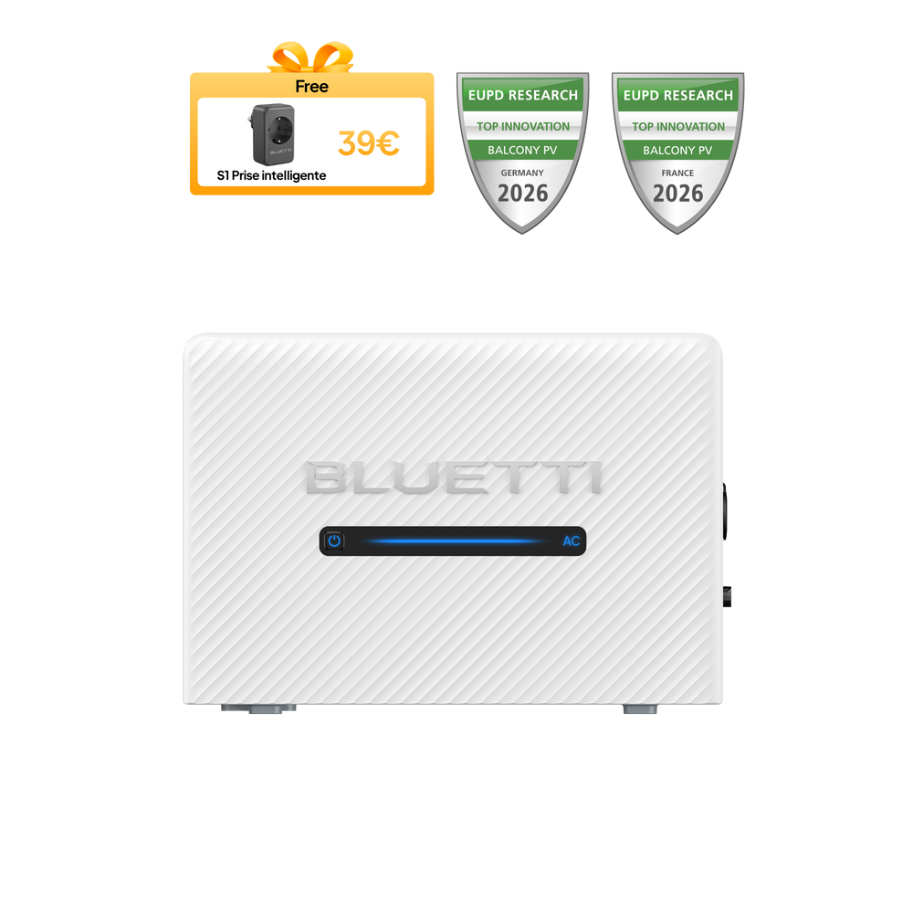 BLUETTI Batterie solaire balcon | Balco 260, 2 560 Wh | 2400W PV