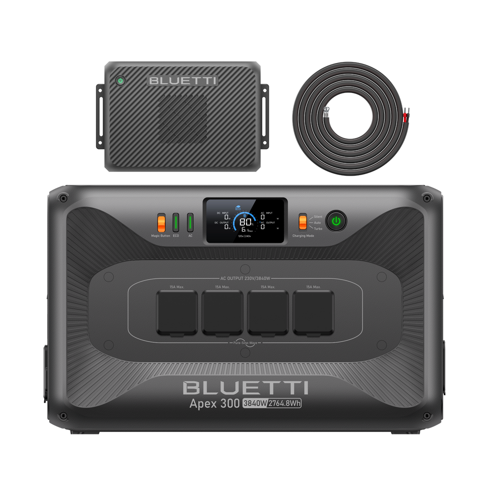 BLUETTI Charger 2 | Chargeur DC double 1 200 W pour alternateur et solaire