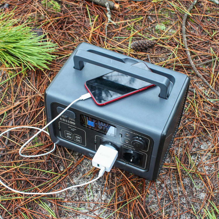 BLUETTI EB55 Station électrique portable | 700 W / 537 Wh