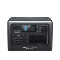 BLUETTI EB55 Station électrique portable | 700 W / 537 Wh（Prise de type UK - Adaptateur UE non fourni）