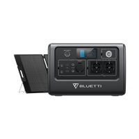 BLUETTI EB70 + MP200 Groupe électrogène solaire