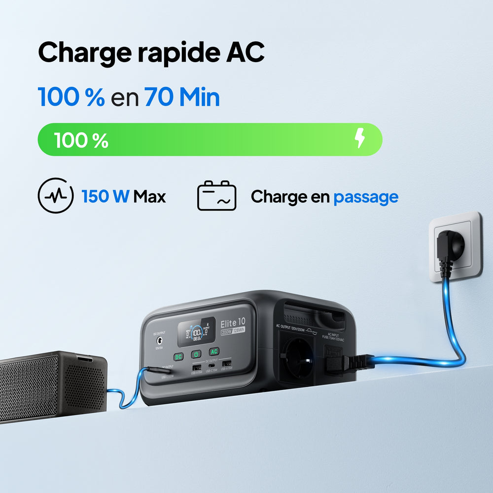 BLUETTI Elite 10 Mini Station Électrique