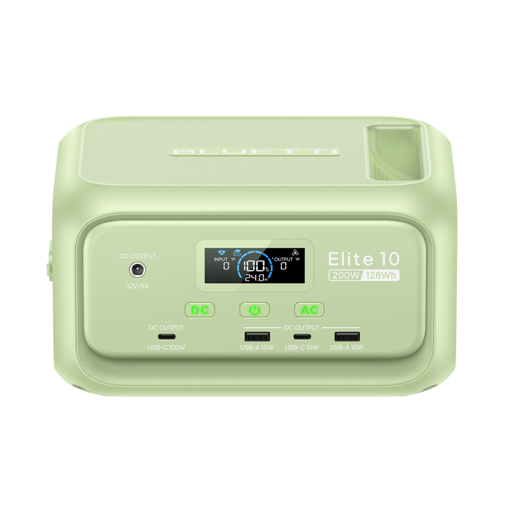 BLUETTI Elite 10 Mini Station Électrique  | 200 W 128 Wh