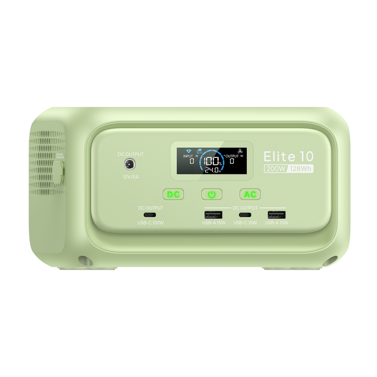 BLUETTI Elite 10 Mini Station Électrique  | 200 W 128 Wh