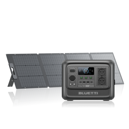Elite 100 V2 + 200W  | 1 024 Wh, 1 800 W, 200 W Solaire
