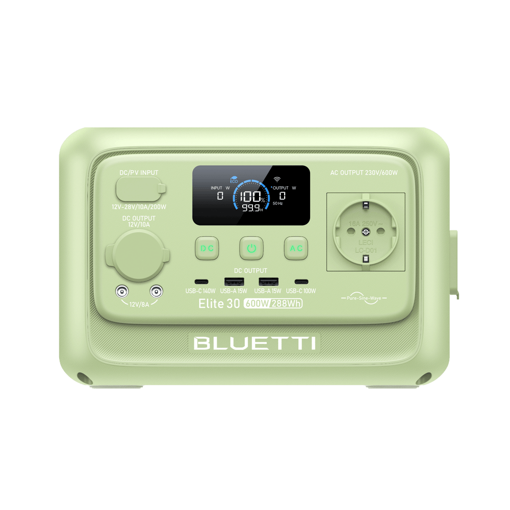 BLUETTI Elite 30 V2 Station électrique portable | 600 W  288 Wh