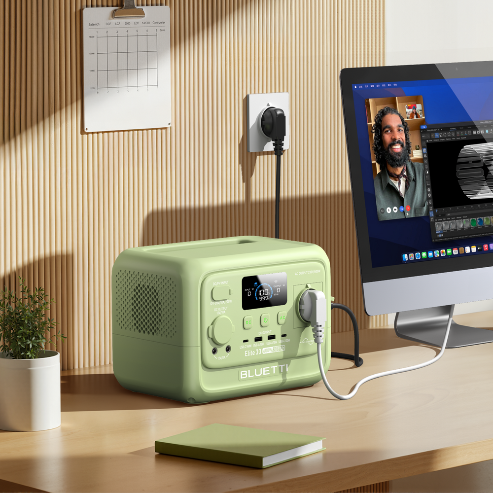 BLUETTI Elite 30 V2 Station électrique portable | 600 W  288 Wh