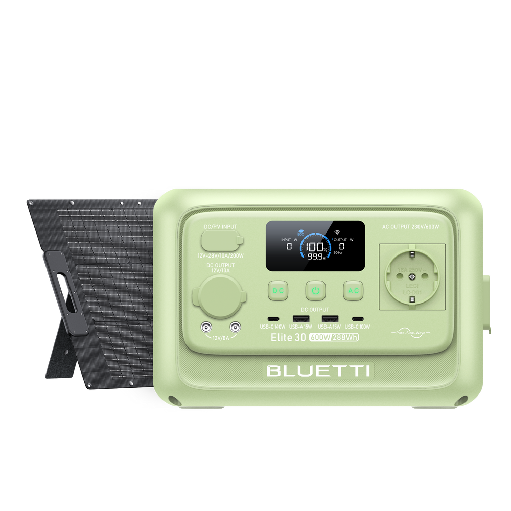 BLUETTI Elite 30 V2 Station électrique portable | 600 W  288 Wh