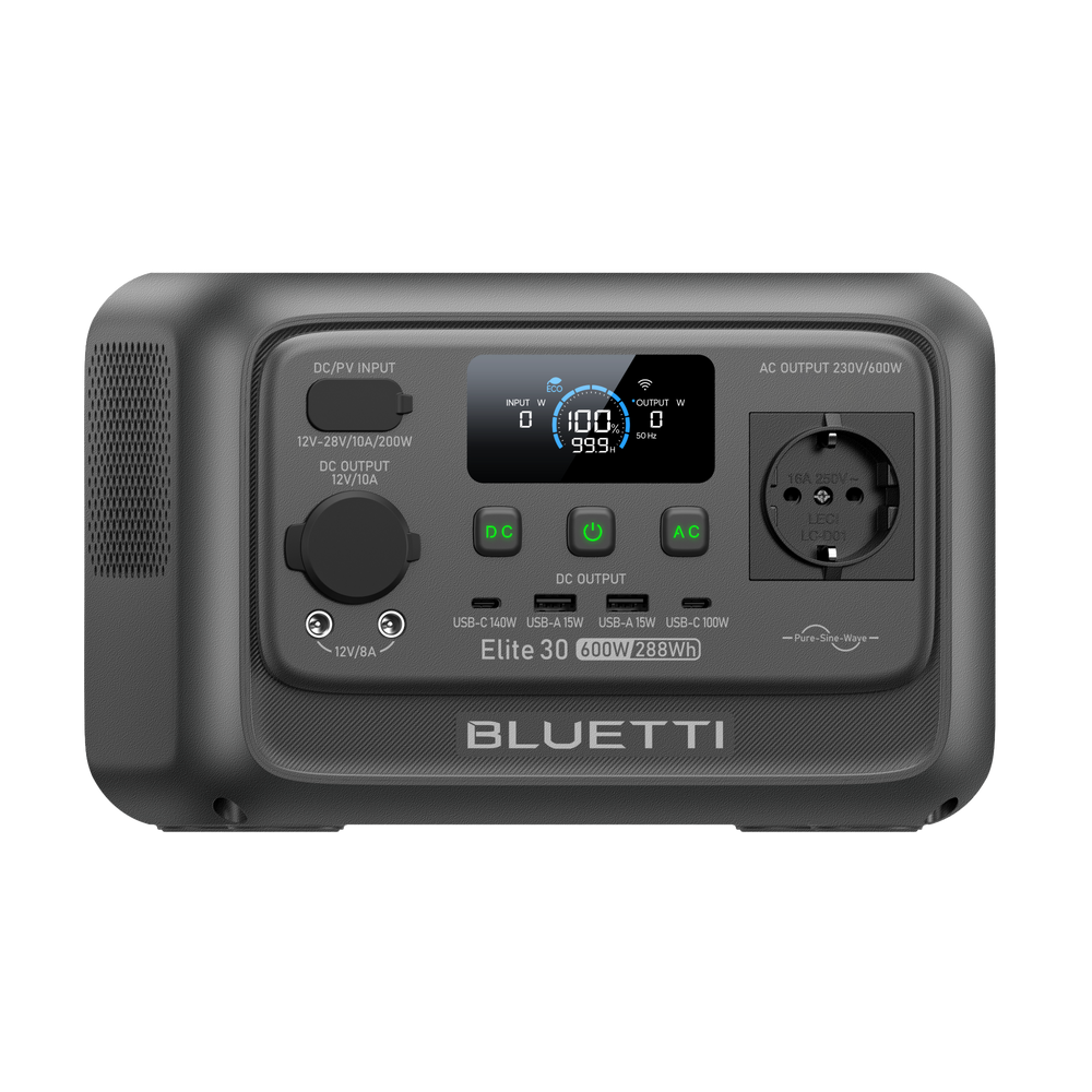 BLUETTI Elite 30 V2 Station électrique portable | 600 W  288 Wh