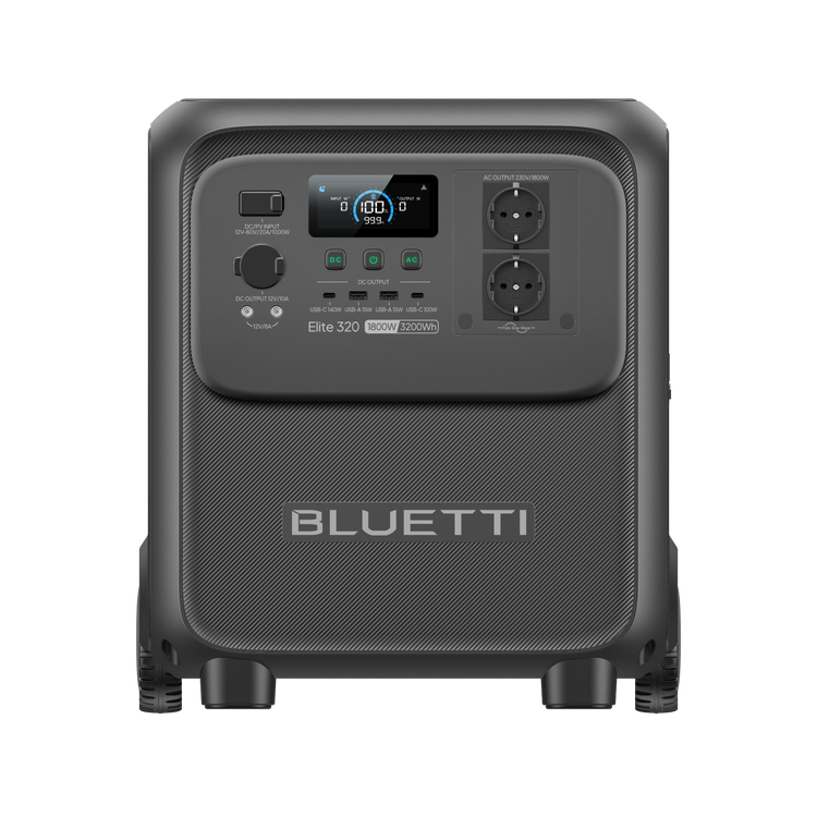 BLUETTI Elite 320 Station d’alimentation portable | 1.800W 3.200Wh