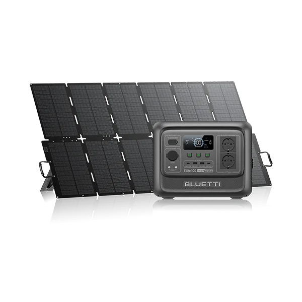 Elite 100 V2 + 500W  | 1 024 Wh, 1 800 W, 500 W Solaire