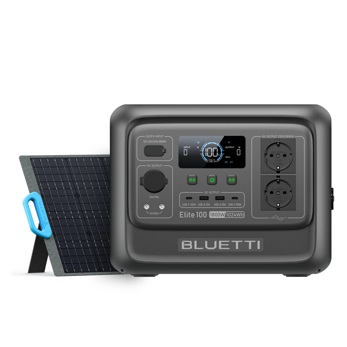 BLUETTI Elite 100 V2 Station électrique portable | 1 800 W, 1 024 Wh（Amazon）