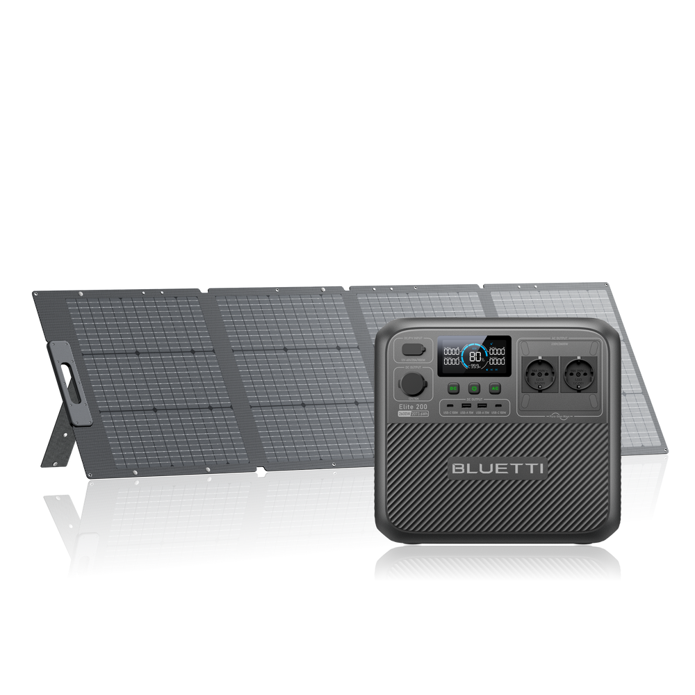 Elite 200 V2 + 200W | 2 073,6 Wh, 2 600 W, 200 W Solaire