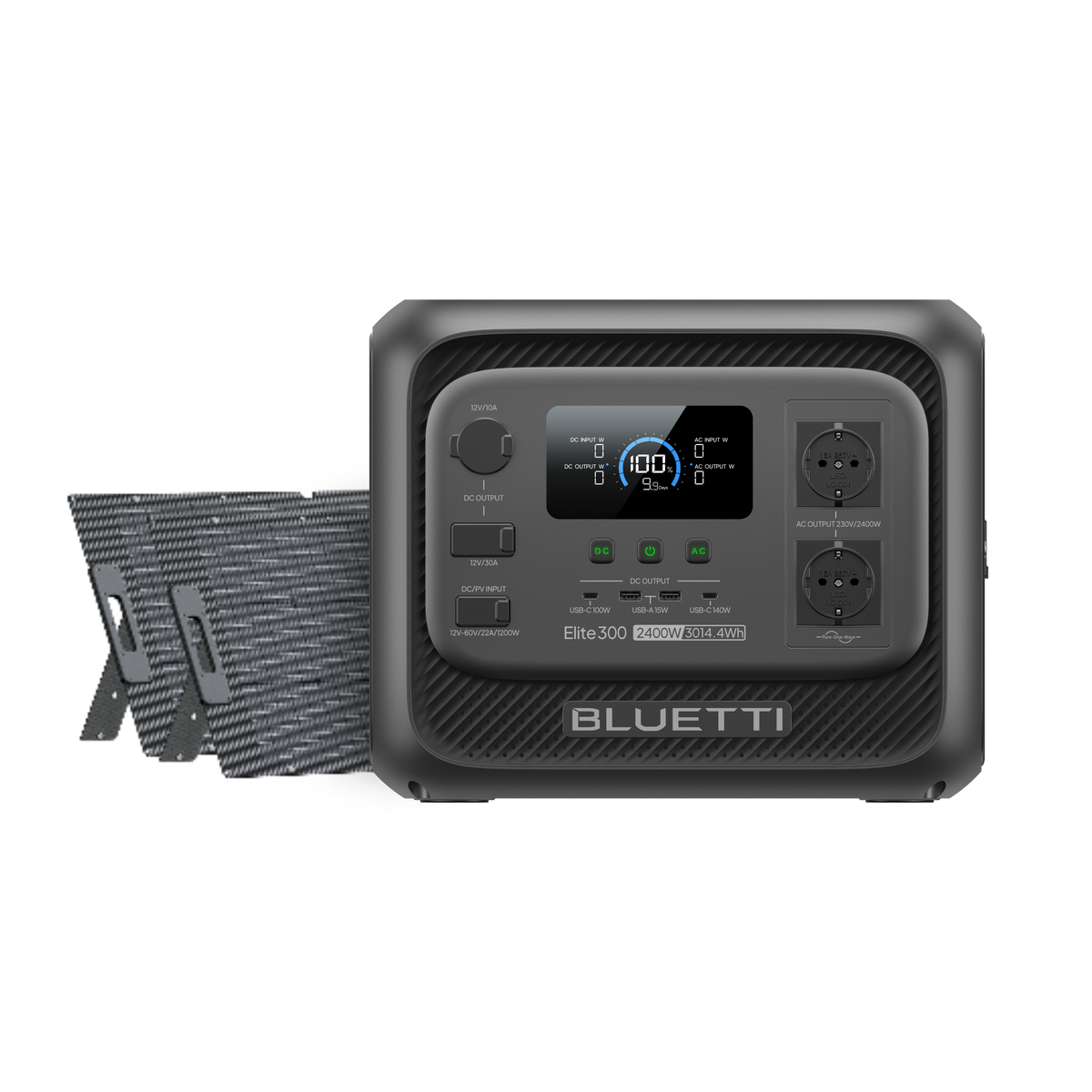 BLUETTI Elite 300 Station d’énergie portable | 2 400 W, 3 014,4 Wh