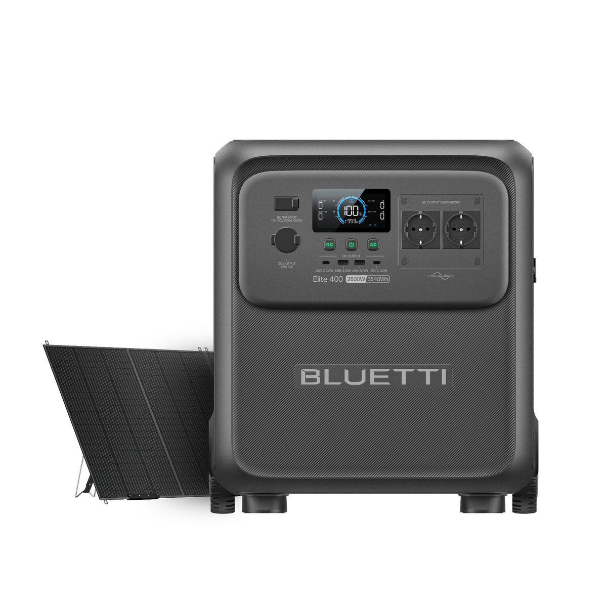 BLUETTI Elite 400 Station d’alimentation portable | 2 600 W 3 840 Wh