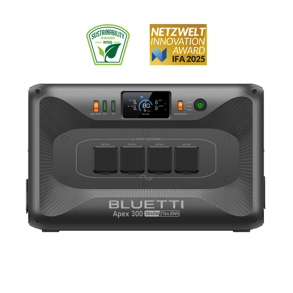 BLUETTI Apex 300 Station d'alimentation polyvalente | 3 840 W, 2 764,8 Wh