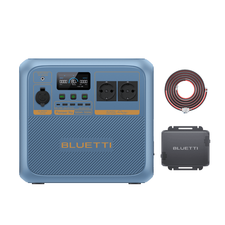 BLUETTI Pioneer Na Station électrique portable (Sodium-ion) | 1 500W, 900Wh