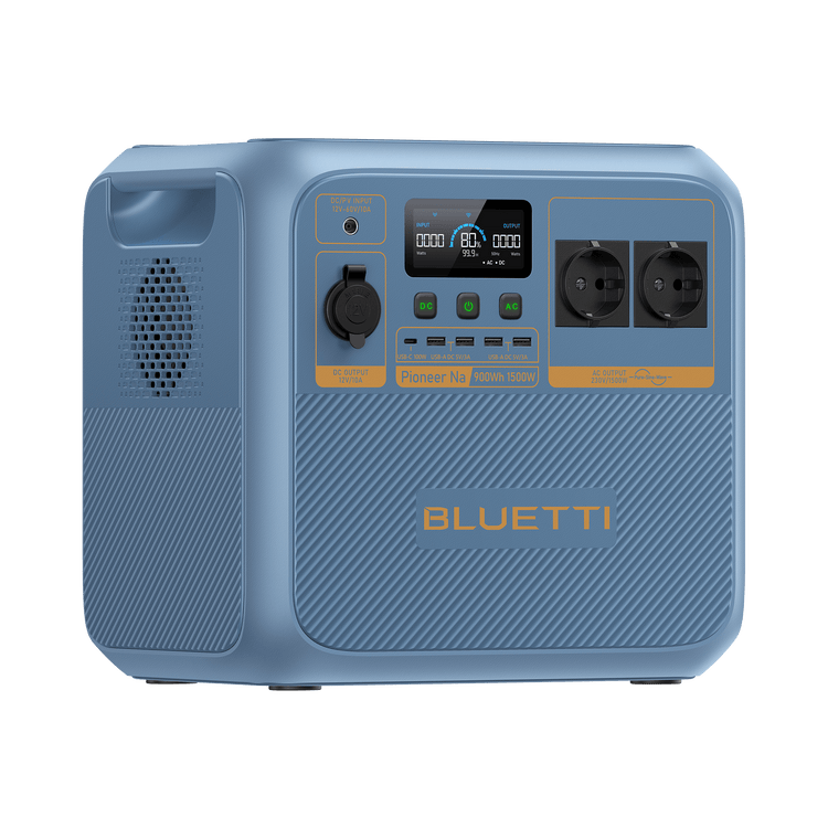 BLUETTI Pioneer Na Station électrique portable (Sodium-ion) | 1 500W, 900Wh