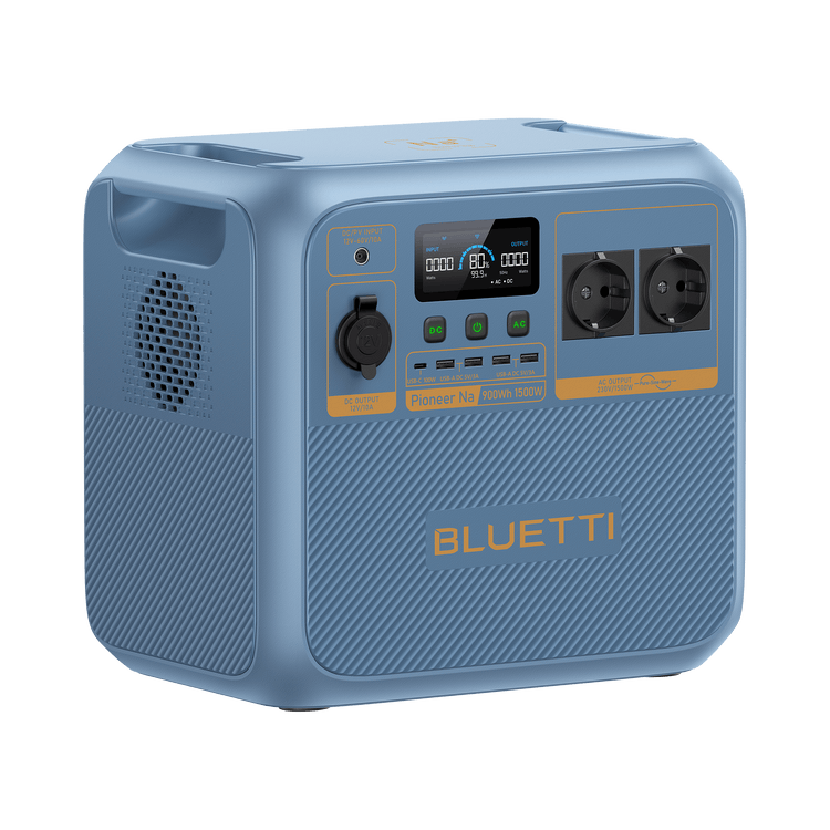 BLUETTI Pioneer Na Station électrique portable (Sodium-ion) | 1 500W, 900Wh