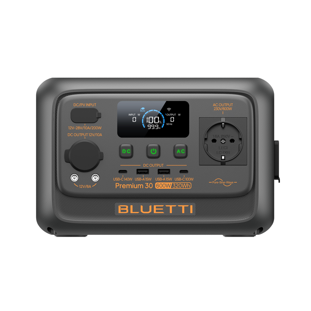 BLUETTI Premium 30 V2 Station d’énergie portable