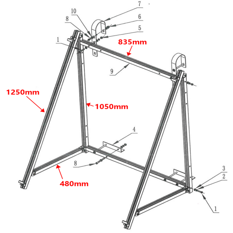 BLUETTI Support réglable