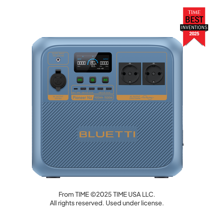 BLUETTI Pioneer Na Station électrique portable (Sodium-ion) | 1 500W, 900Wh