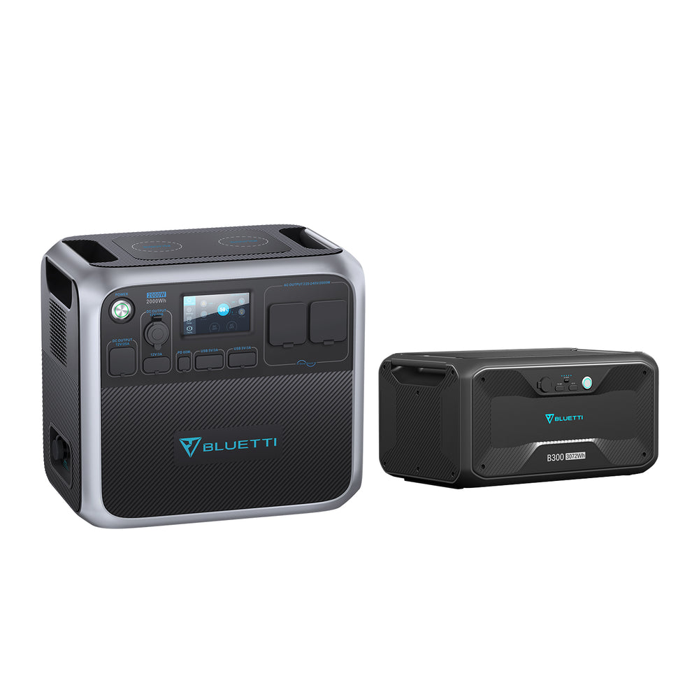BLUETTI AC200P + B300 Batterie de secours domestique