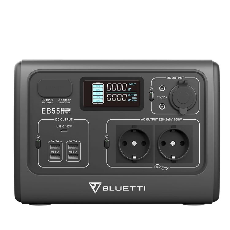 BLUETTI EB55 537Wh/700W