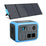 BLUETTI AC50S +PV120 Groupe électrogène solaire