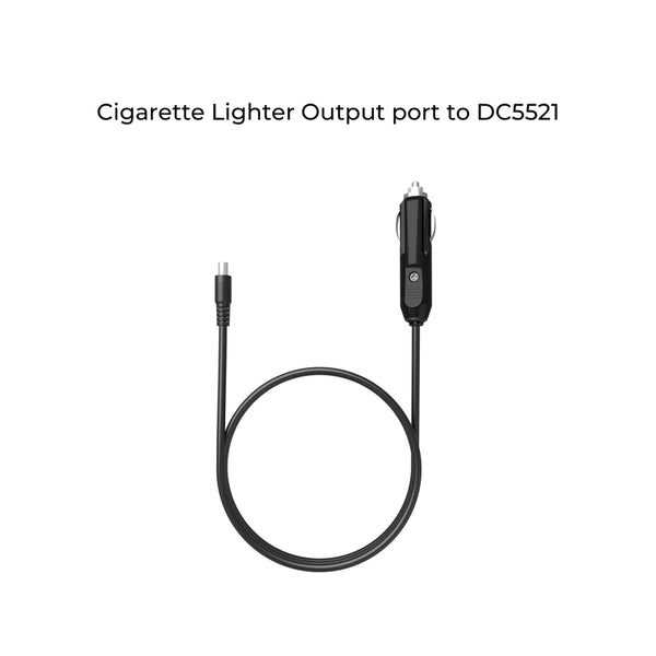 BLUETTI Câble d'Allume-Cigare à DC5521 pour AC300/B300